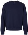 Am image of a Custom Bella and Canvas 10oz Heavyweight Sweatshirt in Navy!