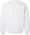 Am image of a Custom Bella and Canvas 10oz Heavyweight Sweatshirt in White!