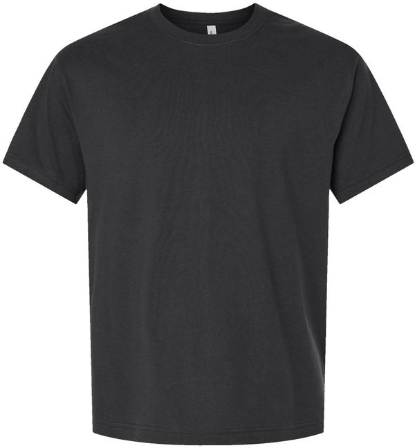 Am image of a Custom Bella and Canvas 6oz Heavyweight T Shirt in Dark Grey!