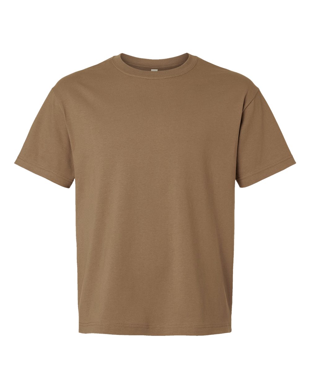Bella and Canvas 6oz Heavyweight T Shirt in Vintage Brown
