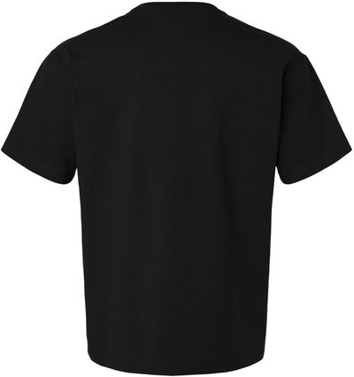 Am image of a Custom Bella and Canvas Heavyweight Tee in Black!
