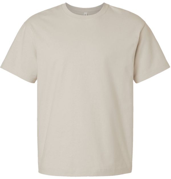Am image of a Custom Bella and Canvas Heavyweight Tee in Dust!