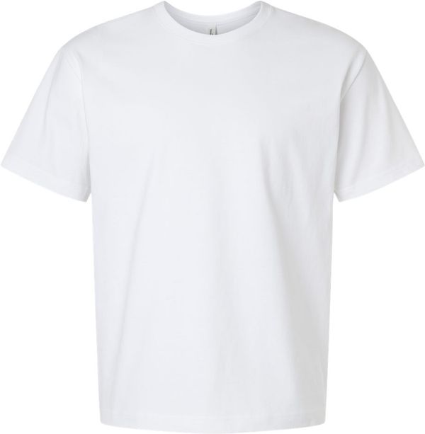 Am image of a Custom Bella and Canvas Heavyweight Tee in White!