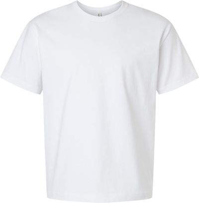 Am image of a Custom Bella and Canvas Heavyweight Tee in White!