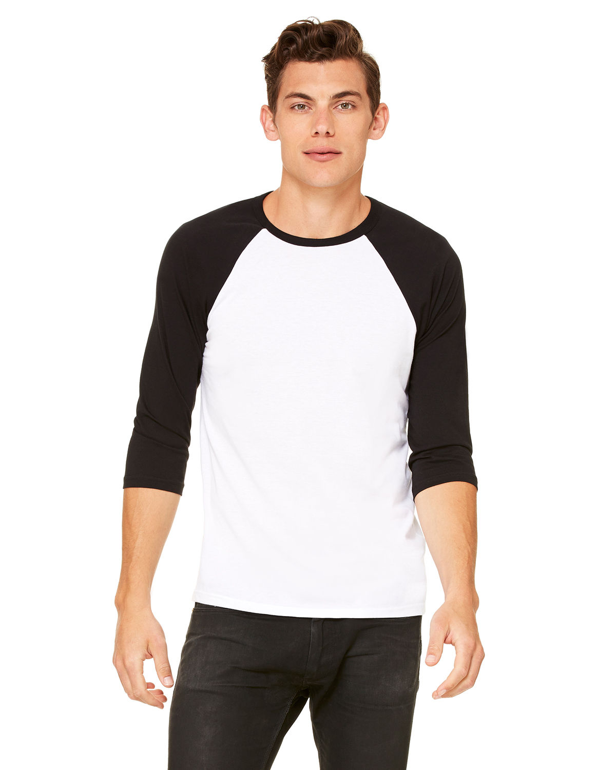 Bella and Canvas Baseball T Shirt