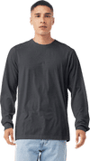 An image of a Custom Bella and Canvas Heather CVC Long Sleeve T Shirts!