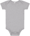 An image of a Custom Bella and Canvas Infant Jersey Short Sleeve One Piece in Athletic Heather!