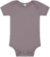 An image of a Custom Bella and Canvas Infant Jersey Short Sleeve One Piece in Storm!