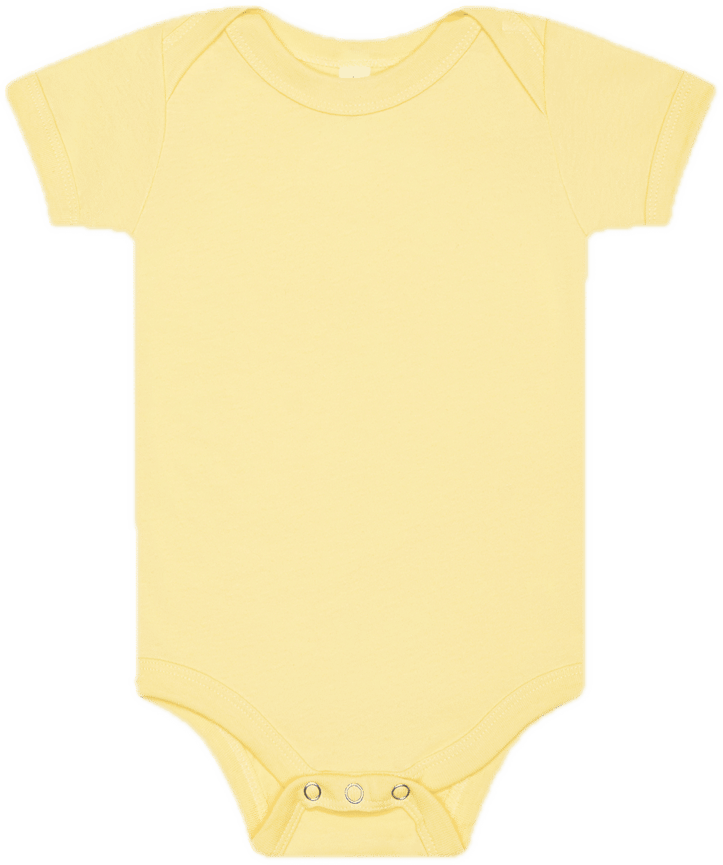 Bella and Canvas Infant Jersey Short Sleeve One Piece in Yellow