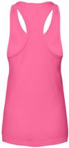 An image of a Custom Bella and Canvas Ladies Jersey Racerback Tank in Charity Pink!