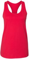 An image of a Custom Bella and Canvas Ladies Jersey Racerback Tank in Red!