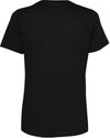 Am image of a Custom Bella and Canvas Ladies Relaxed Fit Heather CVC T Shirt in Solid Black Blend!