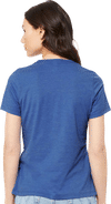 An image of a Custom Bella and Canvas Ladies Relaxed Fit Heather CVC T Shirt!