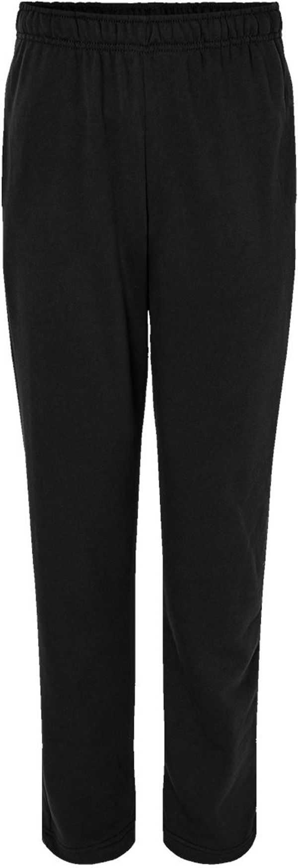 An image of a Custom Bella and Canvas Sponge Fleece Straight Leg Sweatpants in Black!