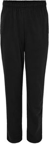 An image of a Custom Bella and Canvas Sponge Fleece Straight Leg Sweatpants in Black!