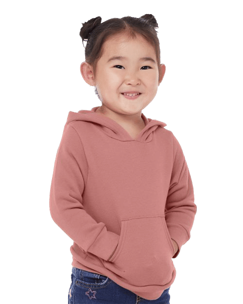 Bella and Canvas Toddler Sponge Fleece Pullover Hoodie