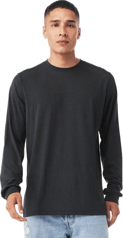 An image of a Custom Bella and Canvas Triblend Long Sleeve T Shirt!