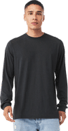 An image of a Custom Bella and Canvas Triblend Long Sleeve T Shirt!