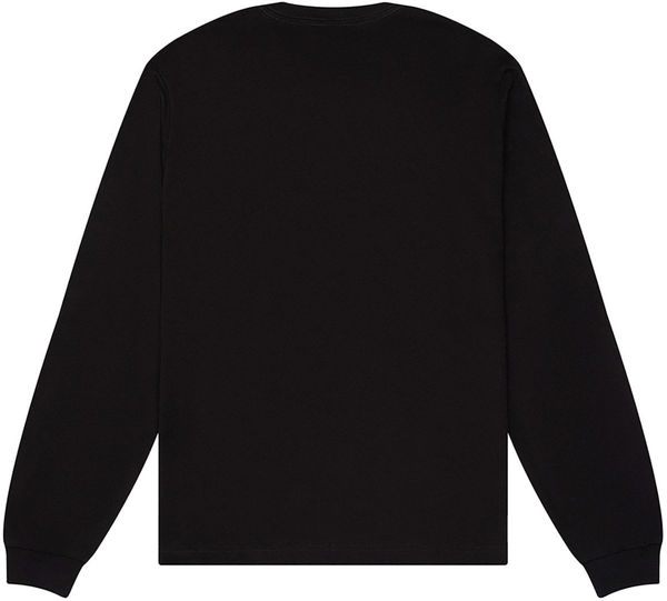 Am image of a Custom Bella and Canvas Unisex Heavyweight Long Sleeve T Shirt in Black!
