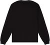 Am image of a Custom Bella and Canvas Unisex Heavyweight Long Sleeve T Shirt in Black!