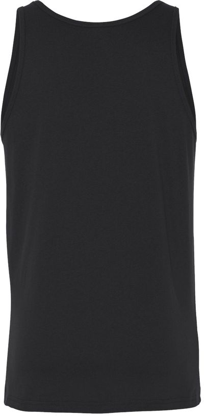 Am image of a Custom Bella and Canvas Unisex Jersey Tank in Black!