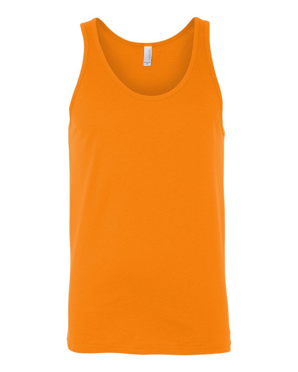 Bella and Canvas Unisex Jersey Tank in Orange