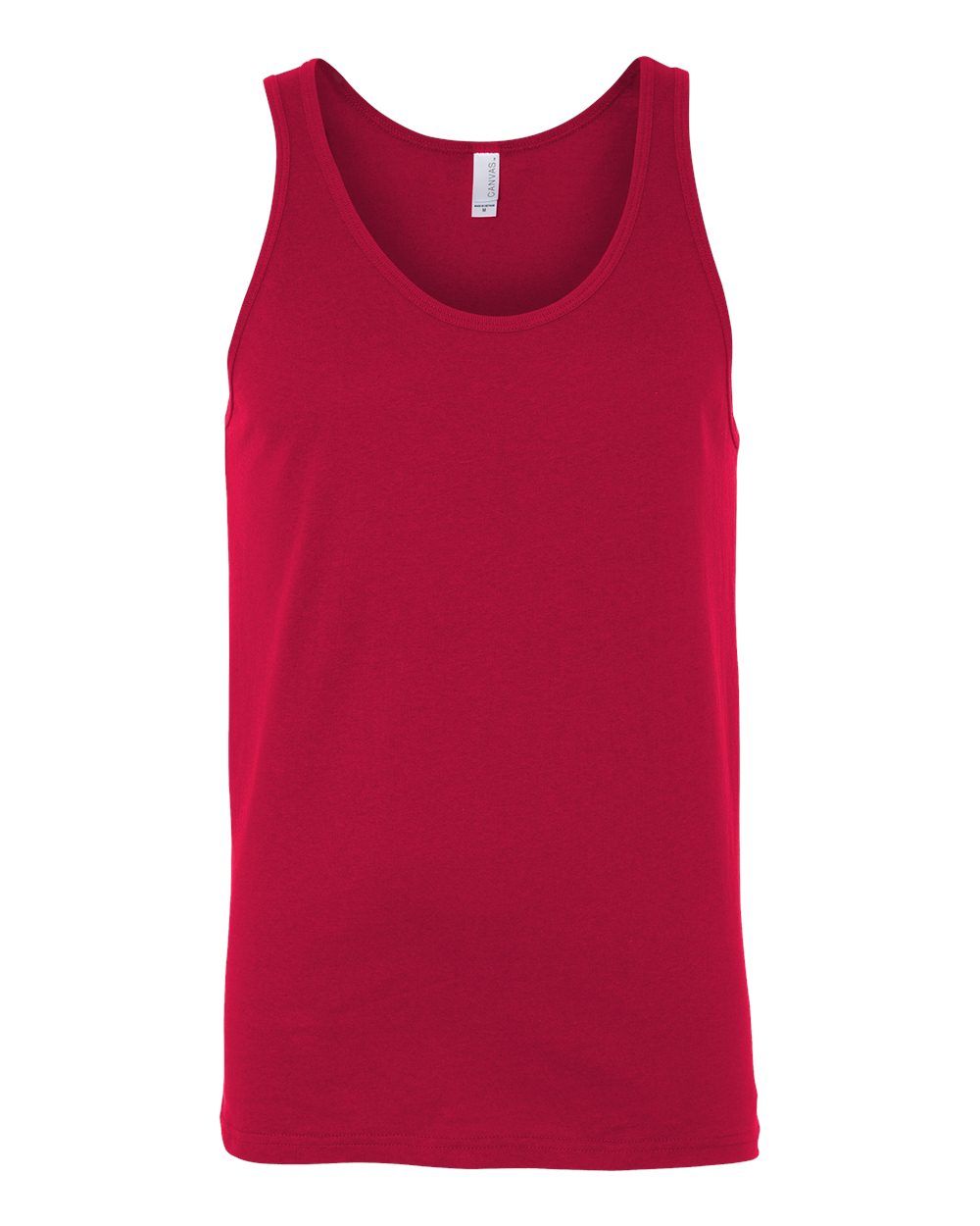 Bella and Canvas Unisex Jersey Tank in Red