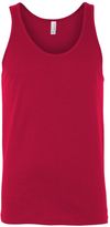 Am image of a Custom Bella and Canvas Unisex Jersey Tank in Red!