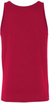 Am image of a Custom Bella and Canvas Unisex Jersey Tank in Red!