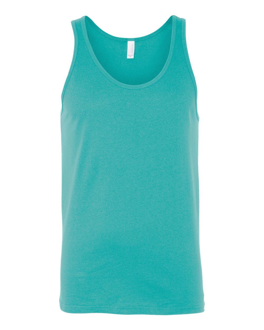 Bella and Canvas Unisex Jersey Tank in Teal