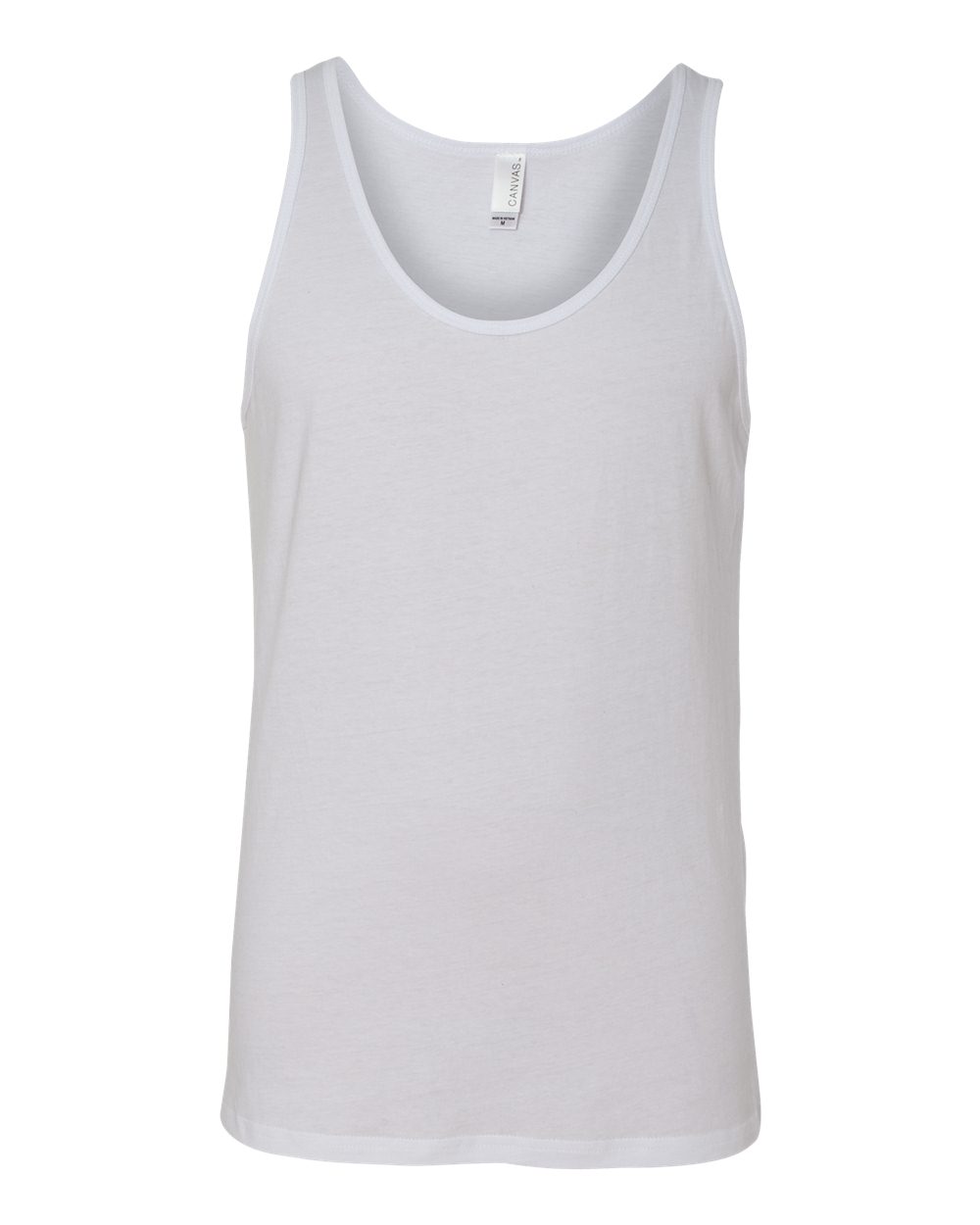 Bella and Canvas Unisex Jersey Tank in White