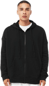 An image of a Custom BELLA and CANVAS Unisex Sponge Fleece DTM Full Zip Hoodie!