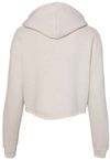An image of a Custom Bella and Canvas Women's Cropped Fleece Hoodie in Heather Dust!