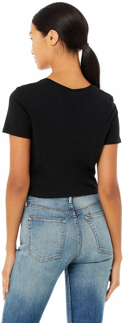 An image of a Custom Bella and Canvas Womens Crop Tee!