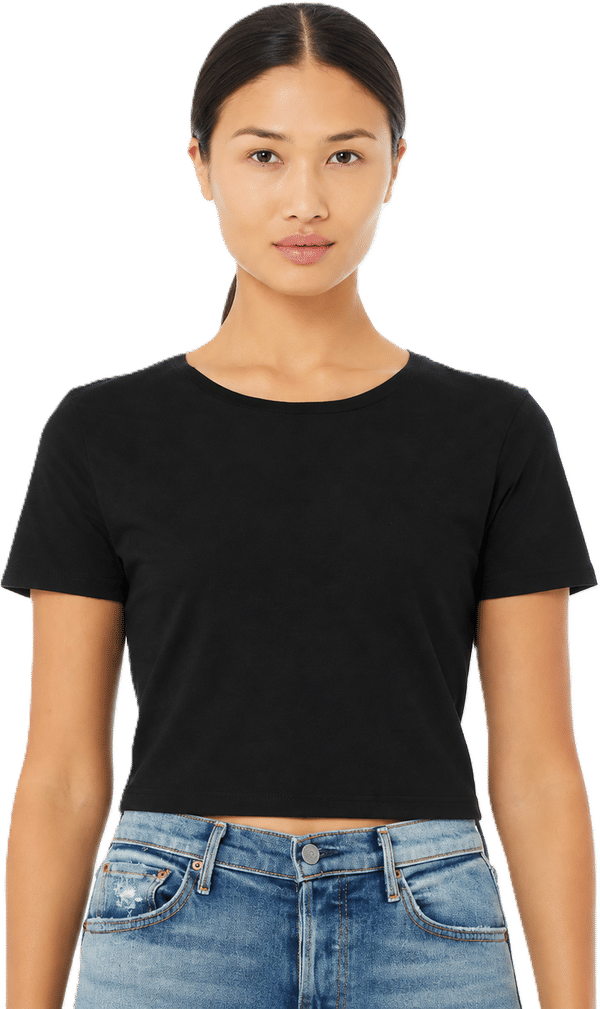 An image of a Custom Bella and Canvas Womens Crop Tee!