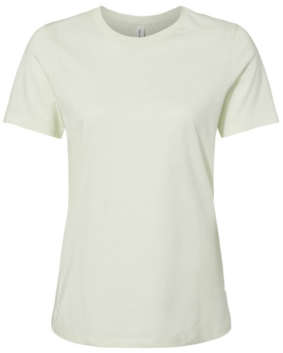Bella and Canvas Womens Relaxed Jersey Tee in Citron