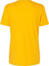 Am image of a Custom Bella and Canvas Womens Relaxed Jersey Tee in Gold!