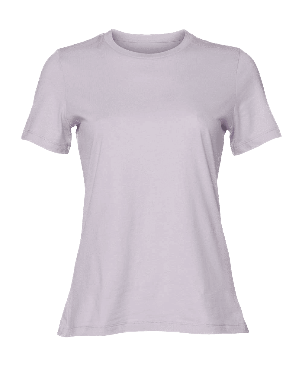 Bella and Canvas Womens Relaxed Jersey Tee in Lavender Dust