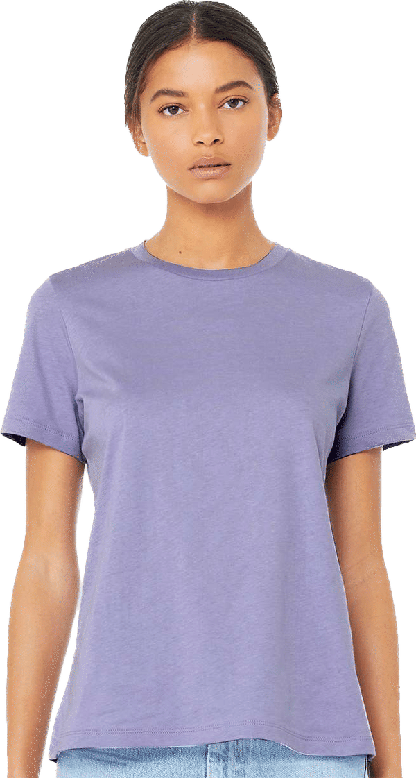 An image of a Custom Bella and Canvas Womens Relaxed Jersey Tee!