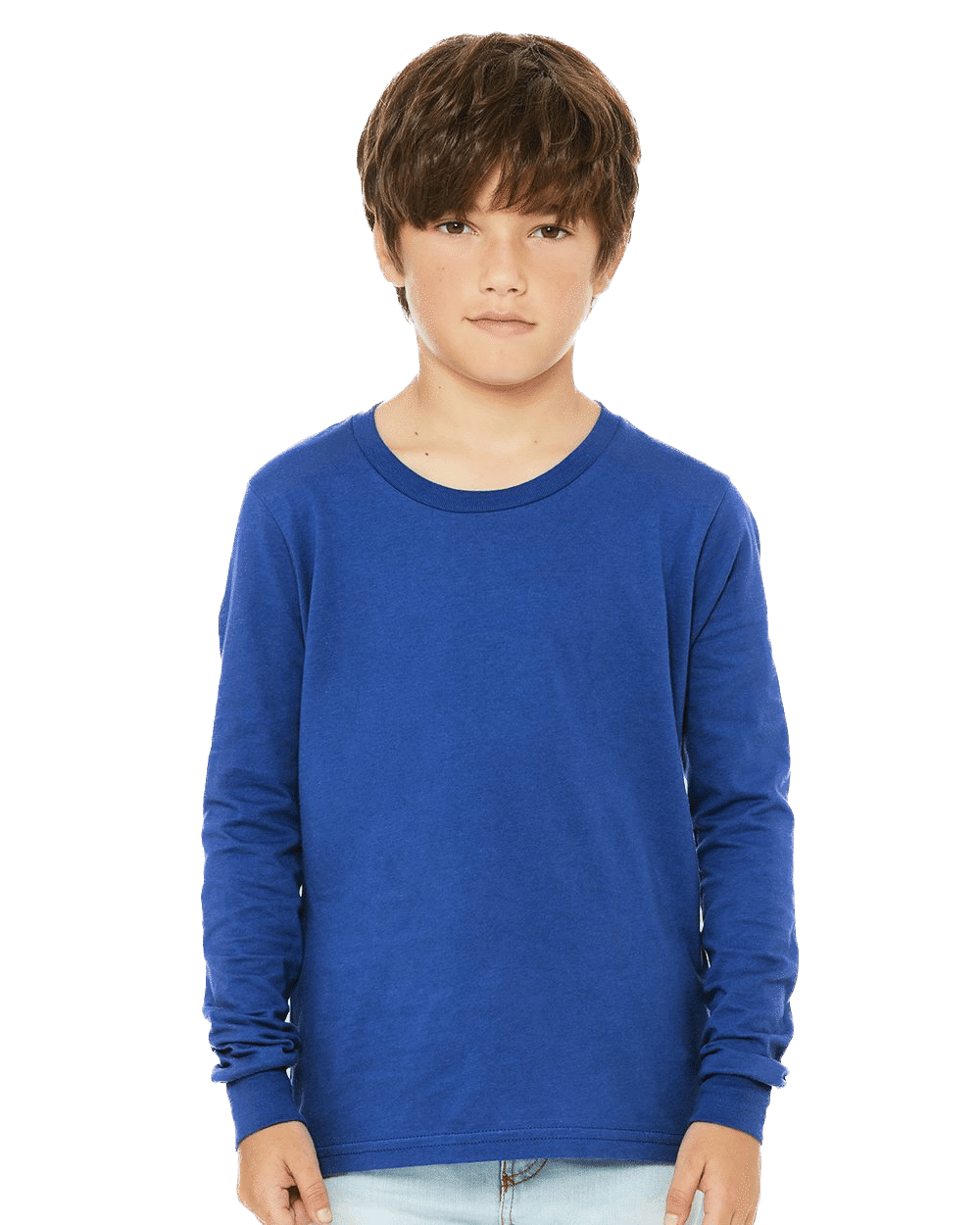 Bella and Canvas Youth Jersey Long Sleeve Tee