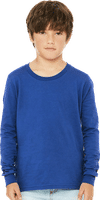 An image of a Custom Bella and Canvas Youth Jersey Long Sleeve Tee!