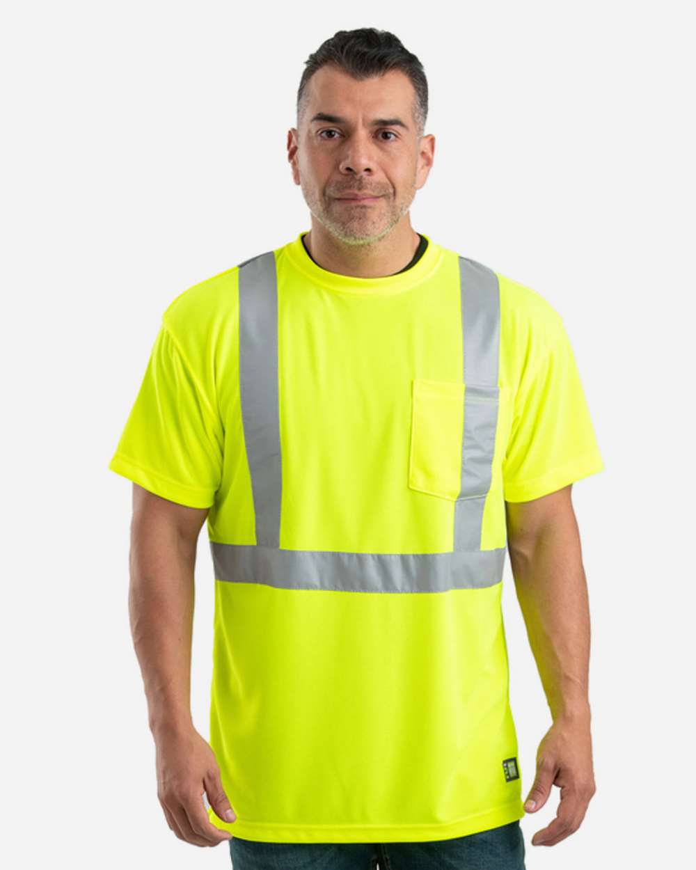 Berne Hi Vis Class 2 Performance Pocket T Shirt