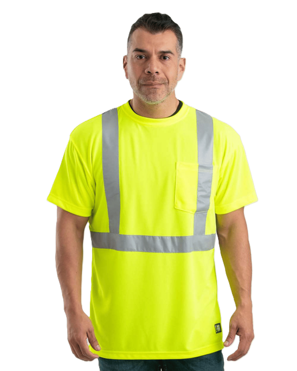 Berne Hi Vis Class 2 Performance Pocket T Shirt