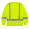 An image of a Custom Berne Hi Vis Class 3 Performance Pocket T Shirt in Yellow!