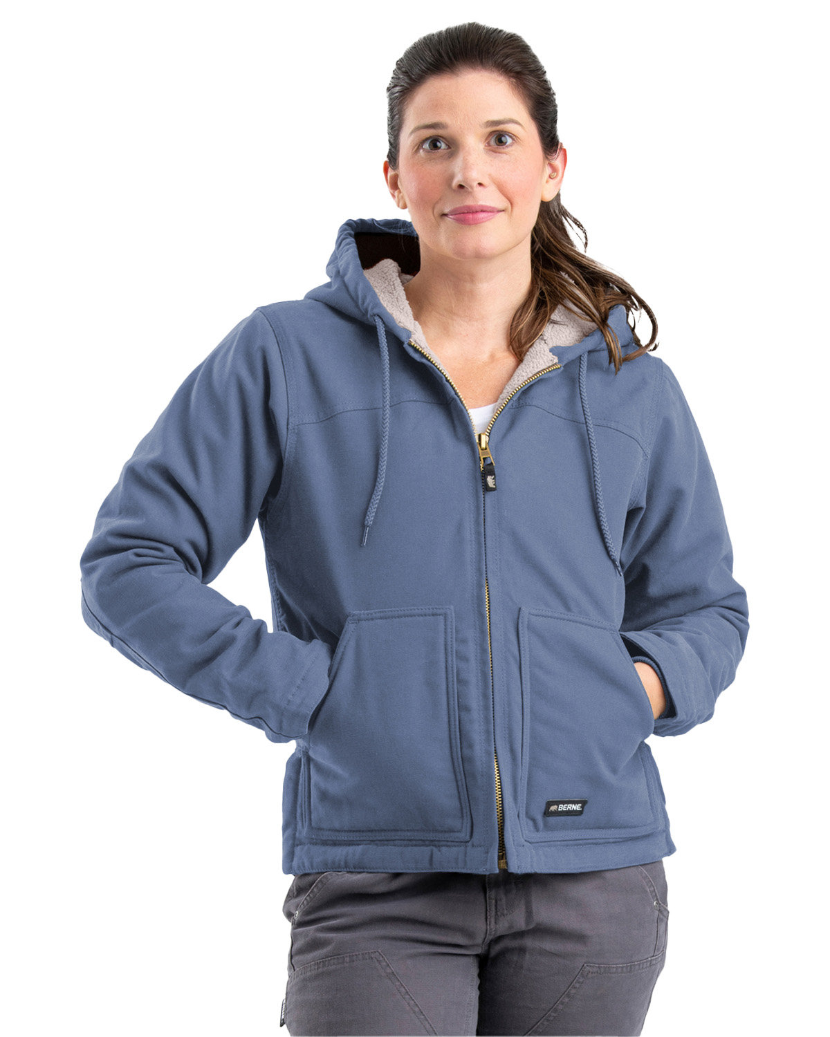 Berne Ladies Softstone Hooded Coat