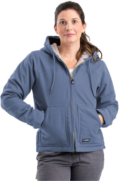 An image of a Custom Berne Ladies Softstone Hooded Coat!