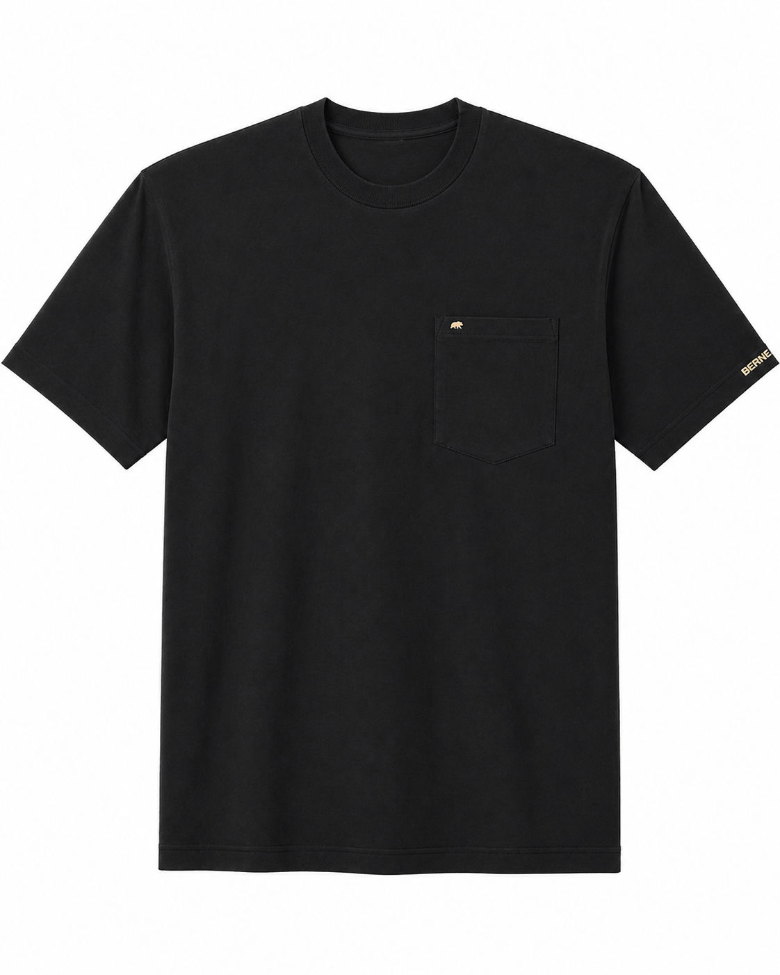 Berne Men's Heavyweight Pocket T Shirt in Black