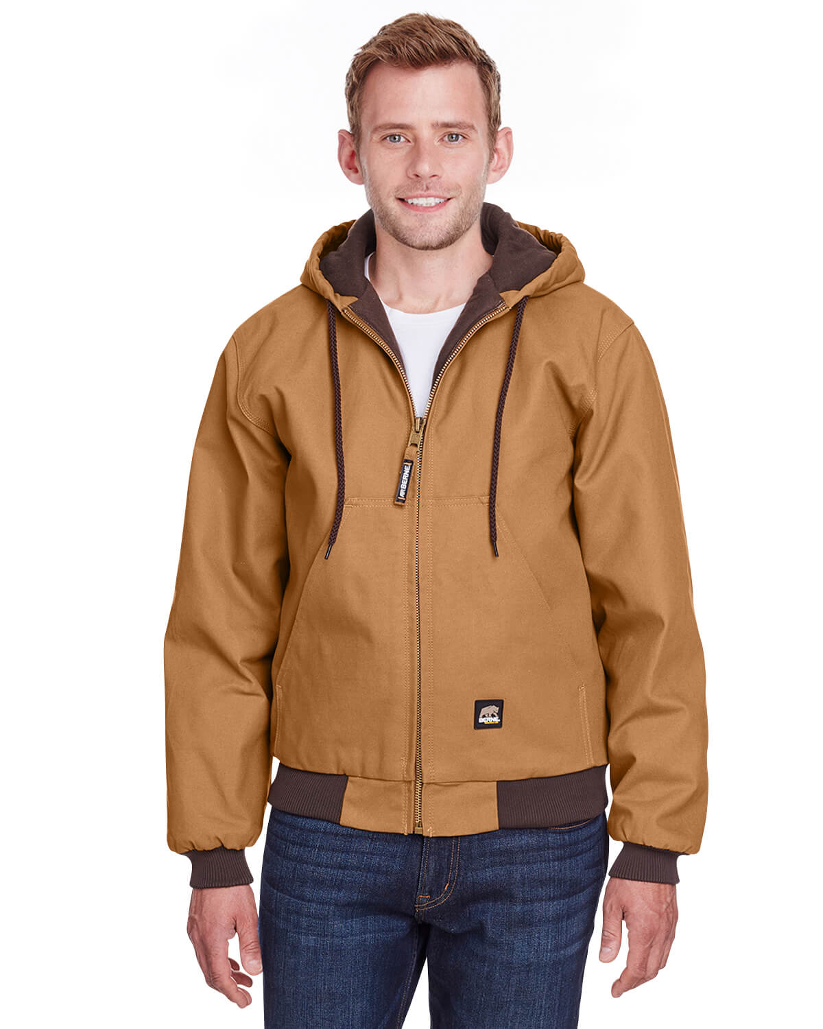 Berne Men's Heritage Cotton Duck Hooded Jacket