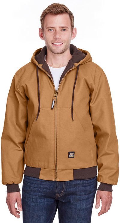 An image of a Custom Berne Men's Heritage Cotton Duck Hooded Jacket!