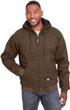 An image of a Custom Berne Men's Highland Washed Cotton Duck Hooded Jacket!